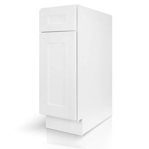 Mobili da <span class=keywords><strong>Cucina</strong></span> Moderni in Stile Americano, Armadietto da <span class=keywords><strong>Cucina</strong></span> Bianco Opaco Laccato Stile Shaker - Product Image 2