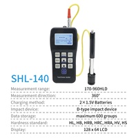 SL-140 testeur de dureté portable numérique duromètre Leeb testeur de dureté pour l'acier en métal