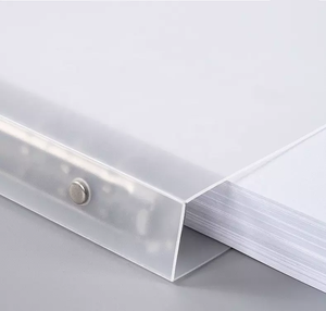 B5 A5 A6 A4 Pasta de borracha transparente personalizada para caderno planejador de folhas soltas 6 9 20 <span class=keywords><strong>26</strong></span> buracos - Product Image 5