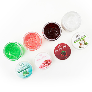 Mascarillas Vẻ Đẹp Trên Khuôn Mặt Rượu Vang Đỏ Mặt Nạ Chống Nhăn Làm Sáng Giữ Ẩm Rượu Vang Đỏ Ngủ Hydro Jelly <span class=keywords><strong>Mask</strong></span> - Product Image 2