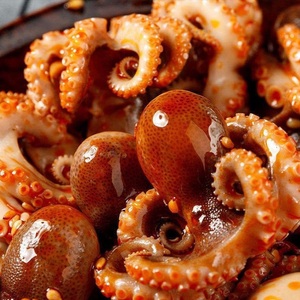 Venta al por Mayor de Fábrica: <span class=keywords><strong>Pulpo</strong></span> Bebé Congelado de Alta Calidad, Mini <span class=keywords><strong>Pulpo</strong></span> Idako Dulce/Salado/Wasabi - Product Image 3