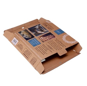 Carpeta de Papel Kraft Corrugado Reciclable con Logotipo Personalizado - Cartón de Envío Ecológico y Resistente para <span class=keywords><strong>Fotos</strong></span> Pequeñas, Almacenamiento de Regalos - Product Image 4