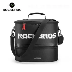 ROCKBROS容量分類ストレージ防水ブラック自転車バッグ多機能トラベルショルダーバッグバイク機器