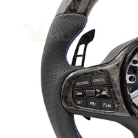 Volant en carbone forgé avec palette magnétique et LED pour BMW G11 G20 G21 G22 G30 G31 G32 M2 G87 M3 G80 G81 M4 G82 G42 G05 G06