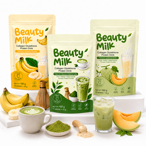 Leche en Polvo de Belleza de Marca Privada con Certificación GMP, Colágeno Hidrolizado en Polvo de Múltiples Sabores, Suplemento para el Cuidado de la Piel que Ilumina la Piel - Product Image 1