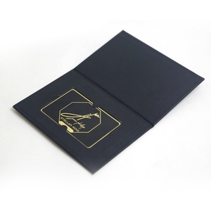 Luxury Vip Membership Metal Business <b>Card</b> Box Packaging Gift <b>Boxes</b> <b>Cards</b> Magnet Board Slots Paper Box - Product Image 2