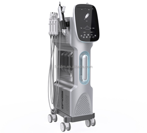 2025 Hydra Dermabrasion H2O2 Jet Peel Belleza facial Spa Cuidado DE LA PIEL Cara Firm <span class=keywords><strong>Hidro</strong></span> Microdermabrasion Aqua Salon Hydro Machine - Product Image 3