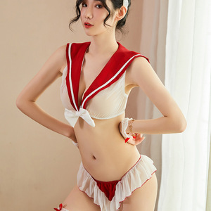 2. Minifalda de lencería sexy bonita, tipo de ropa de actuación uniforme para puesta en escena, traje puro, tentación - Product Image 3