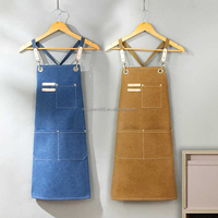 Tablier personnalisé avec logo imprimé, tabliers roses et noirs, tablier de cuisine personnalisé pour femmes et hommes avec poches, vente en gros d'usine