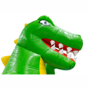 Aire de jeux aquatique gonflable avec mur d'escalade et équipements sportifs pour usage commercial, style <span class=keywords><strong>Dinoworld</strong></span> - Product Image 3