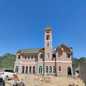 Nhà prefab mô-đun biệt thự thép nhẹ và nhà ở kiến trúc kết cấu thép bền - Product Image 3