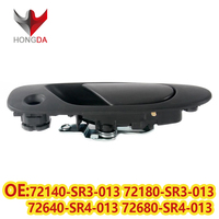 Poignée de porte extérieure pour Honda Civic 1992-1995 72180-SR3-013 72140-SR3-013 72680-SR4-013 72640-SR4-013