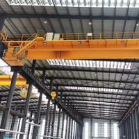 Usine 32 tonnes grue de déplacement aérien atelier usine électrique Double poutre pont grue Construction levage palan A5 A8