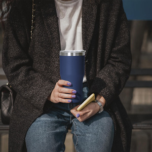 Ice King Car <b>Mug</b> 20-Inch Double Layer Vacuum <b>Insulated</b> Stainless Steel Tumbler With Straw For Home Office Outdoor Travel - Product Image 1