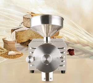 Machine de fraisage de poudre d'écrous de grain sec de petit moteur électrique professionnel capacité 20-40 KG/H garantie de 1 an pour - Product Image 5