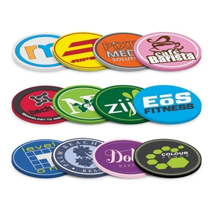 Custom Beer Coasters Waterproof Round Promotional Rubber PVC Hotel Coaster Cartoon Cup Mat Anime Coaster for Souvenir Gift