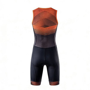 Combinaison de <span class=keywords><strong>triathlon</strong></span> en polyester personnalisée à séchage rapide, best-seller, avec logo imprimé, pour hommes, femmes, athlètes et triathlètes amateurs - Product Image 2