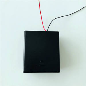 Черный цвет 1,5 В два "D"/UM безопасность PP/ABS пластиковый батарейный блок, пластиковый держатель батареи, пластиковый корпус батареи - Product Image 5