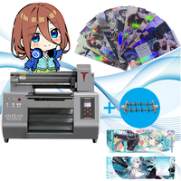 Printer Inkjet UV 3D Resolusi Tinggi A3 TX800 Kepala Cetak Otomatis Tinta Perekat DTF untuk PVC/Logam Desain Ringkas