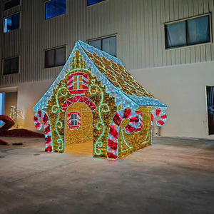 Arche lumineuse de Noël pour événements festifs, parcs à thème, stations balnéaires et attractions familiales - Product Image 1