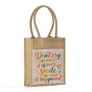 Sac fourre-tout en toile de jute personnalisé pour la fête du Juneteenth, facile à imprimer, idéal pour les cadeaux, vente en gros - Product Image 3