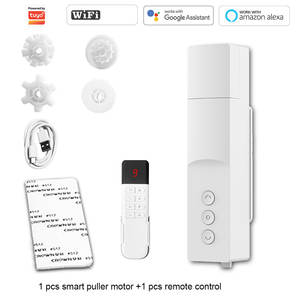 Moteur de chaîne intelligent WiFi LifeLibero Tuya rechargeable 3200 mAh pour ouverture automatique de stores, compatible Alexa Google - Product Image 1