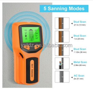 Factory price HW430 Metal Wire Cable <strong>Detector</strong> Pipe Tester Meter 5 in 1 Multifunction Wall Scanner New Stud Metal <strong>Detector</strong> - Product Image 3