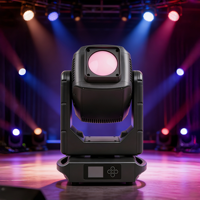 Projecteur LED mobile 3-en-1 BSW 300W IP65 8000K pour extérieur, étanche, pour scène et discothèque