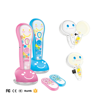 OEM niños preescolar aprendizaje de idiomas OID pluma de lectura de plástico batería de litio Unisex interactivo redondo ABS 3,5mm CN;GUA
