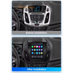 Pour <span class=keywords><strong>Ford</strong></span> Transit <span class=keywords><strong>Tourneo</strong></span> <span class=keywords><strong>Connect</strong></span> 2013-2018 – Lecteur multimédia automobile Android avec écran vertical style Tesla, navigation GPS et autoradio stéréo - Product Image 3