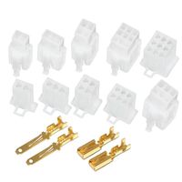 Kit assorti de crochets de borne de fil de 2.8mm 2 3 4 6 9 broches avec bornes mâles et femelles pour connecteurs électriques de voiture et de moto