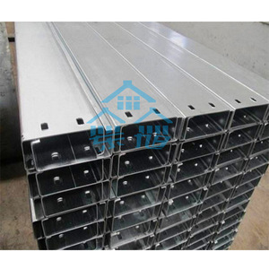 Perfil de acero en C para estructuras de acero, fabricado en Guangxi, estándar GB, sin aleación. - Product Image 1