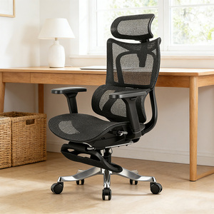 Офисное кресло 4D Move с подлокотниками из полиуретана, эргономичное, сетчатое, современное, поворотное, класса люкс, для офиса и переговорных комнат - Product Image 2