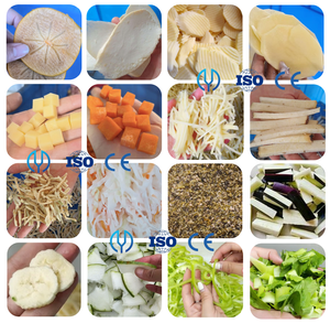 Picadora de verduras de doble cabezal multifuncional, máquina cortadora de frutas comercial, cebolla de patata para triturar, rebanar y cortar en cubitos - Product Image 3