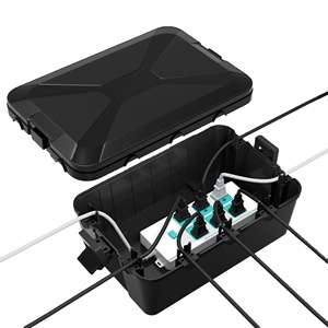 Ngoài trời thời tiết điện hộp 32x21.2x13.2cm không thấm nước mở rộng cáp bìa cho bảng điện CẮM HẸN GIỜ kỳ nghỉ đèn - Product Image 1