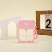 Étui de transport pour flacon de parfum en silicone avec crochet, durable, portable, anti-fuite, atomiseur, capacité de 38 ml pour huiles essentielles