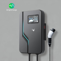 Stazione di Ricarica EV a Parete 22KW AC Conforme RoHS, Smart Charging Station con WiFi, RFID, CE, TUV, Tipo 2, Controllo APP, Schermo LCD, WrightCharge