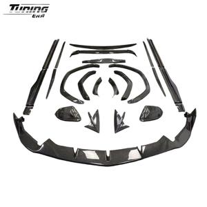 Kit <span class=keywords><strong>Carrosserie</strong></span> M Style en Carbone Sec pour Lamborghini Urus 2018+ : Lame Avant, Diffuseur Arrière, Jupes Latérales, Élargisseurs d'Ailes, Ailerons - Product Image 2