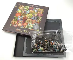 Puzzel games print kartonnen puzzel maker met puzzel