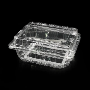 Vassoio di <span class=keywords><strong>plastica</strong></span> trasparente per animali domestici di colore personalizzato di nuovo design per altri alimenti - Product Image 1