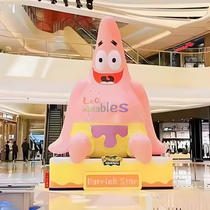 Pallone Gonfiabile Promozionale a Forma <span class=keywords><strong>di</strong></span> Patrick Star, Decorazione per Eventi, Modello Gonfiabile per Attività <span class=keywords><strong>di</strong></span> Marketing - Product Image 3