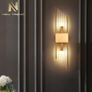 RTS instock trang trí trong nhà Đèn treo tường ánh sáng khách sạn biệt thự nhà sang trọng pha lê dẫn đèn tường - Product Image 3