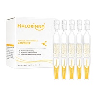 HALORINNA 1,5 ml*20 Ampoules de sérum anti-rides aux peptides, acide ascorbique éthylique, éclaircissant, raffermissant, anti-âge, soin du visage quotidien, OEM