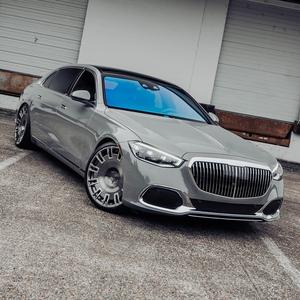 Kit de Carrocería Estilo <span class=keywords><strong>Maybach</strong></span> W223 2025 para Mercedes Benz Clase <span class=keywords><strong>S</strong></span> 2006-2013, Actualización 1:1 con Faros LED de Alta Calidad y Manijas de Puerta - Product Image 4
