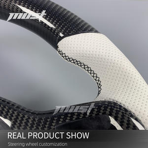 Volante LED de Fibra de Carbono Forjado Personalizado para <span class=keywords><strong>BMW</strong></span> Serie <span class=keywords><strong>G</strong></span> G2X G3X M3 M4 M5 <span class=keywords><strong>M8</strong></span> X3M X6M 640i GT 550i 440i 340i G11 G15 G29 - Product Image 4