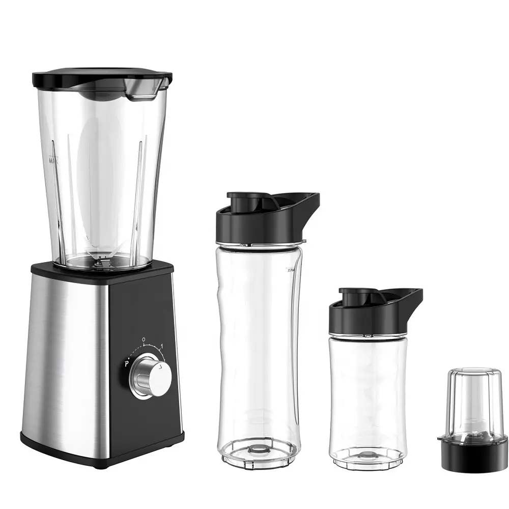 Professional Personal Countertop Blender, Small Mini Portable Single Food Blender Processor Shake Mixer Maker