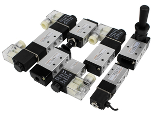 Vanne d'échappement pneumatique à solénoïde 2/2 voies série 2V en laiton à action directe G1/8 G1/4 G3/8 G1/2 1 pouce pour système d'air - Product Image 3