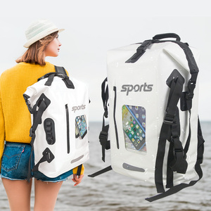 New Design Multipurpose 500D PVC Dual Shoulder Strap Waterproof <b>Backpack</b> Dry Bags for Rafting - Product Image 1