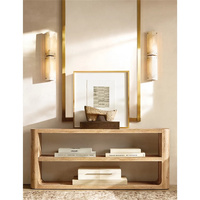 Meubles de salon modernes simples en bois cadre en bois table d'appoint Table de chevet étagère Console