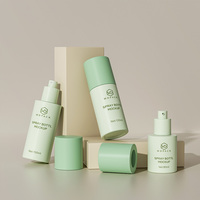 Flacon cosmétique tendance au design macaron pastel avec capuchon, rechargeable, 100 ml, 120 ml, 150 ml